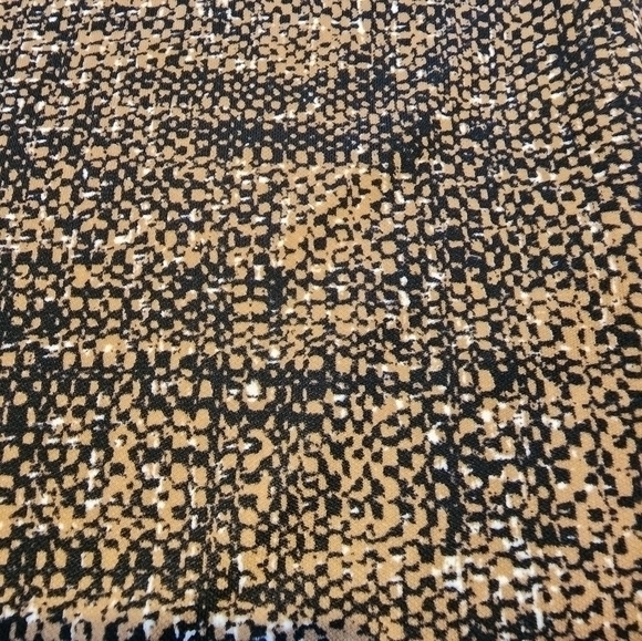 Talbots Size Medium 3/4 length‎ Sleeve Brown Black Dress NWT - Picture 7 of 11